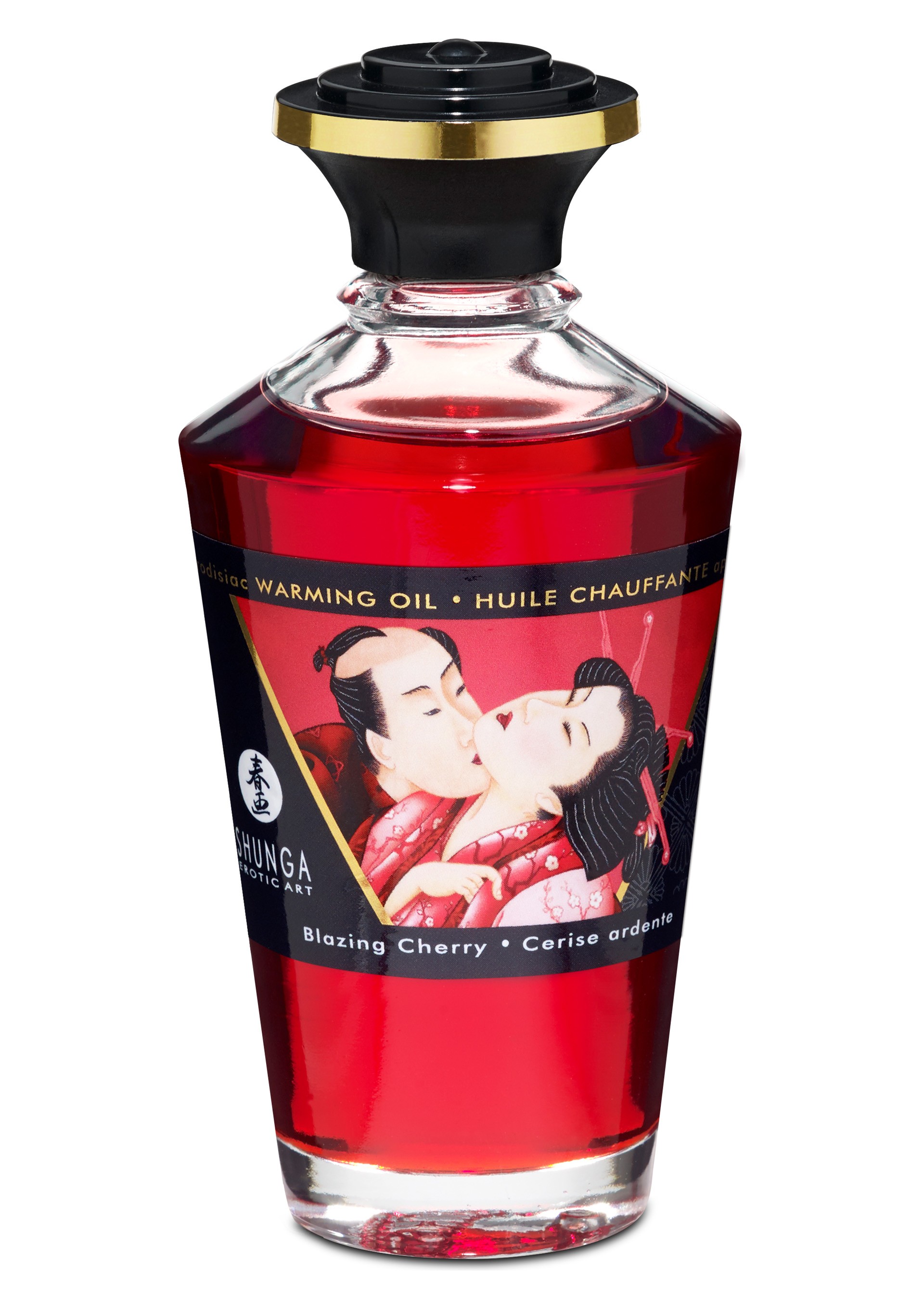 Shunga Aphrodisiac Warming Oil 100 Ml Istımalı Masaj Yağı Kirazlı