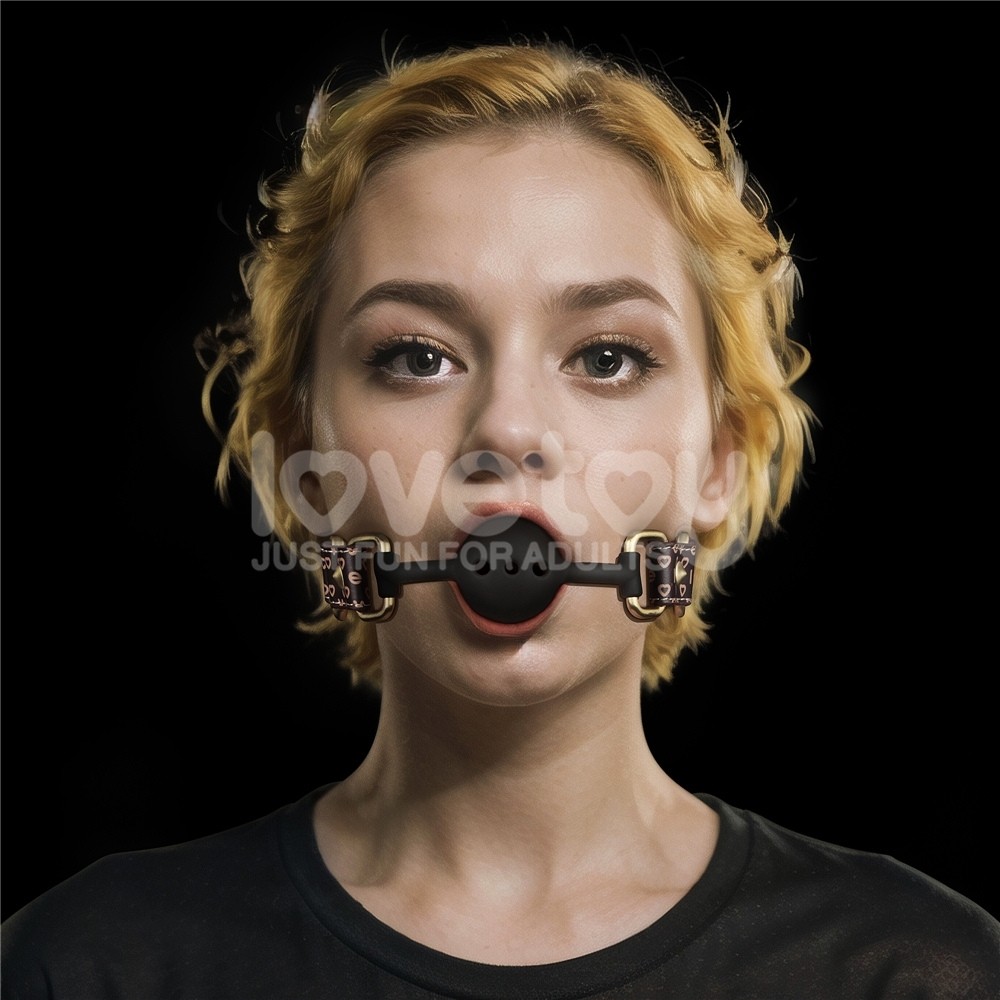 Lovetoy Rebellion Reign Ball Gag Nefes Alınabilir Silikon Ağız Topu