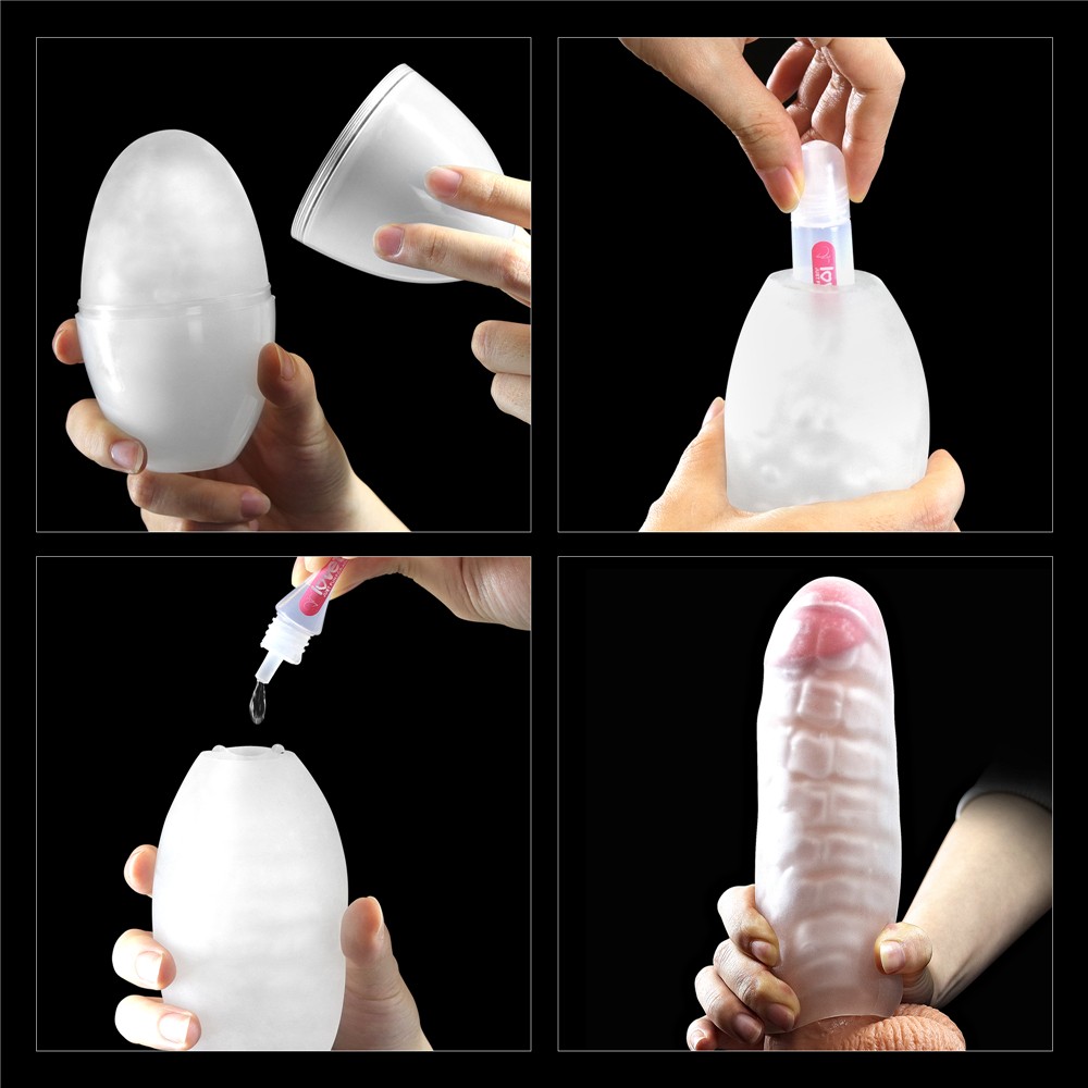 Lovetoy Giant Egg Grind Ripples Edition Masturbator