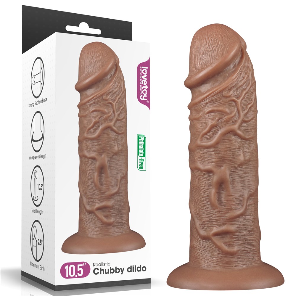 Lovetoy Chubby 27 cm Gerçekçi Damarlı Dev Penis