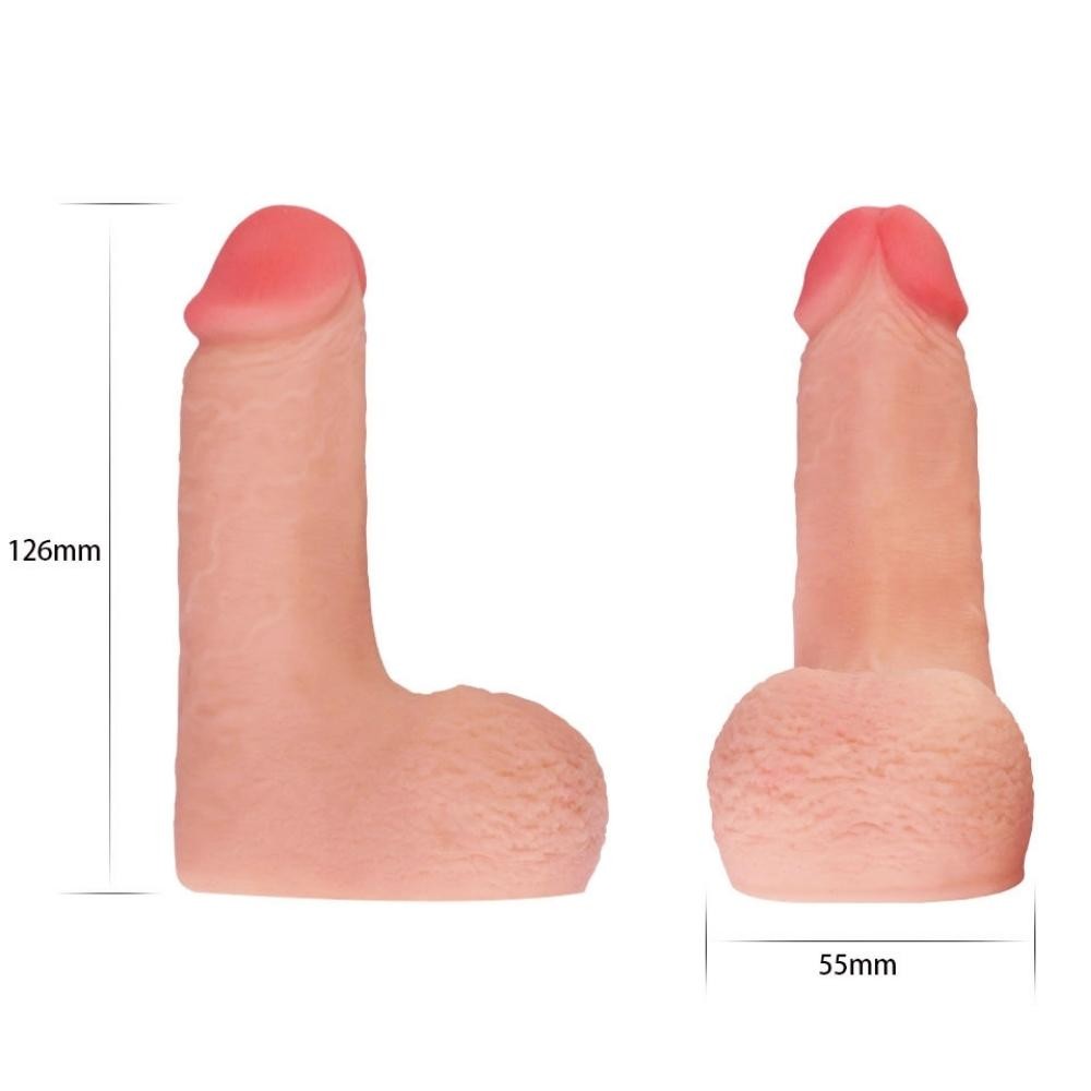 Lovetoy Skinlike Limpy Cock Giyilebilir 12.5 cm Dildo