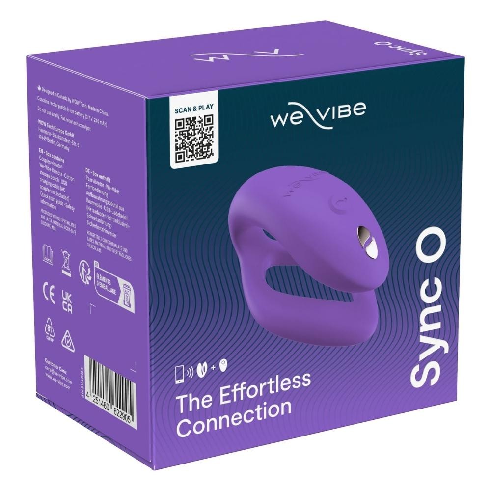 We-Vibe Sync O Telefon Kontrollü Uzaktan Kumandalı Couples Vibratör