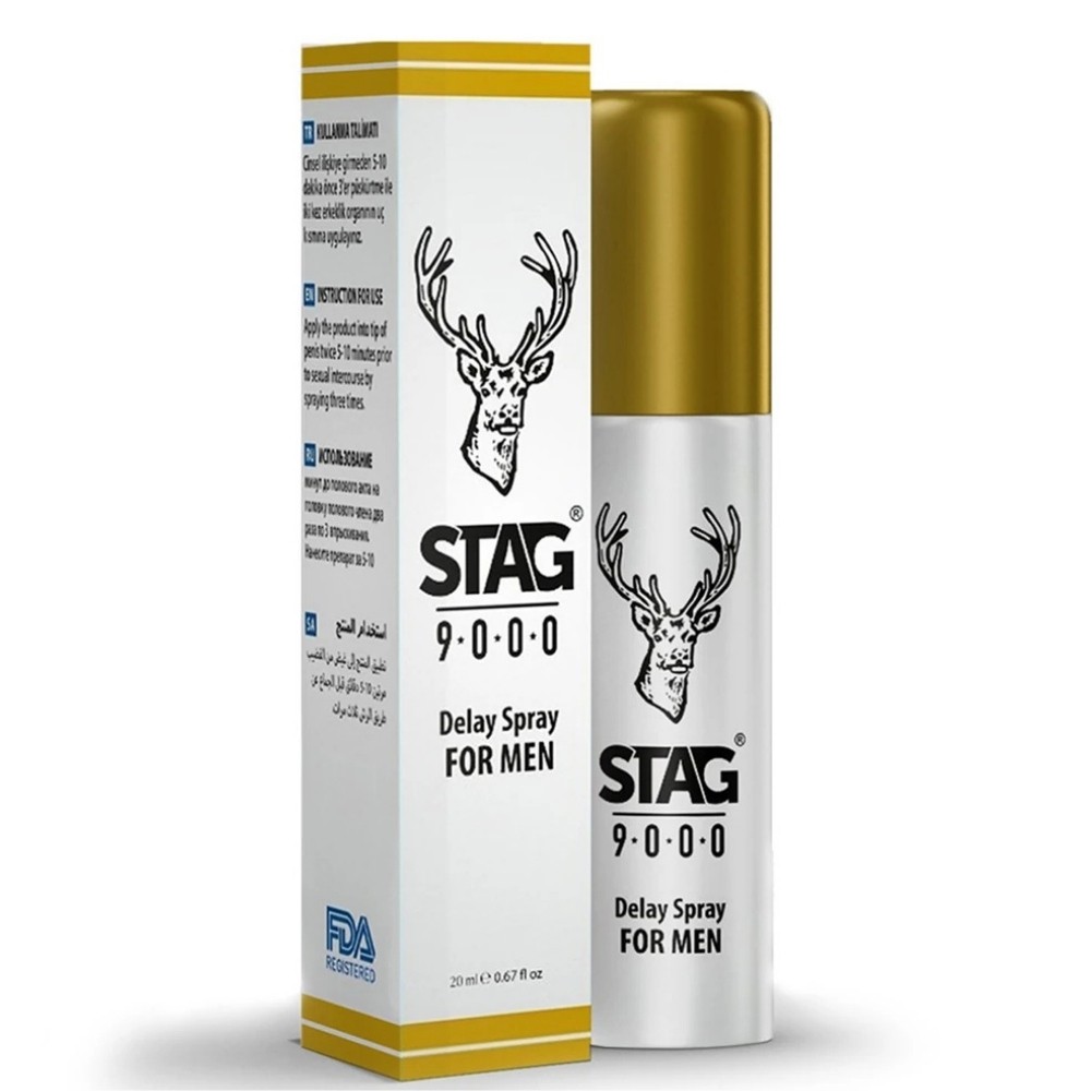 Stag 9000 Sprey 20 Ml Erkeklere Özel Penis Spreyi