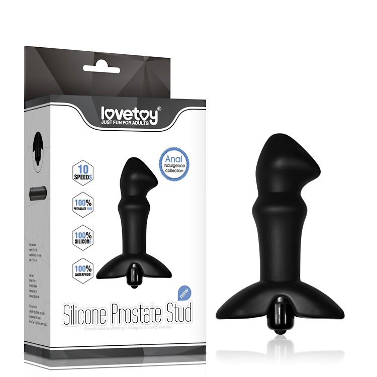 Lovetoy Silicone Prostate Stud Anal Prostat Vibratör