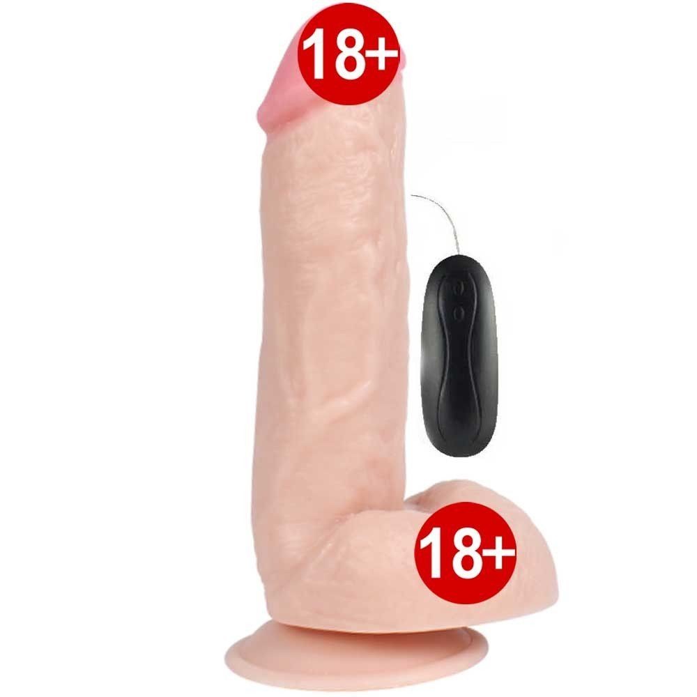 Dildo Series Kassadin 18 Cm 10 Modlu Titreşimli Dildo