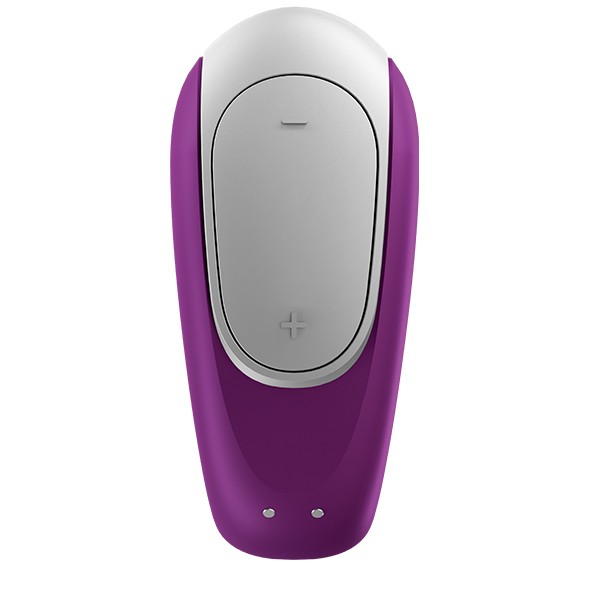 Satisfyer Double Fun Violet Telefon ve Uzaktan Kumanda Kontrollü Vibratör