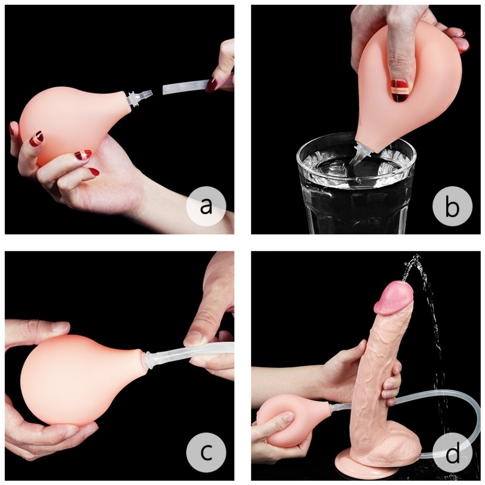 Lovetoy 11 Squirt Extreme 28 Cm Boşalabilen Realistik Penis