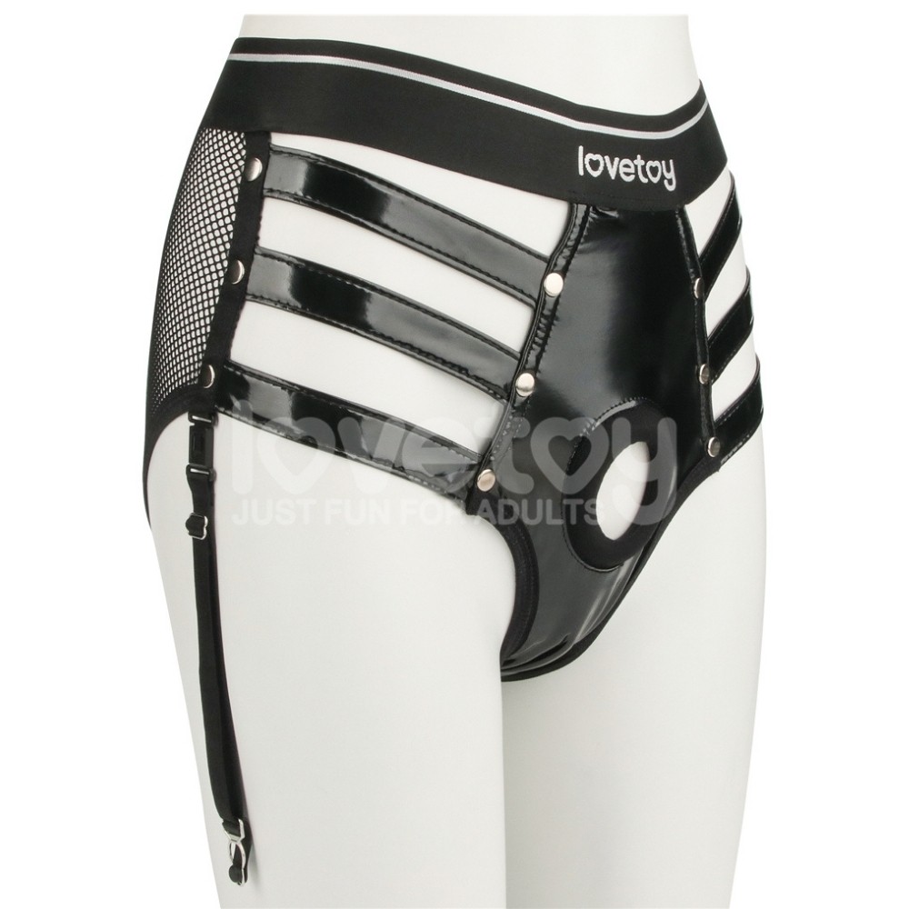 Lovetoy Rebellion Reign Iconic Harness Strap On Set XS-S Beden