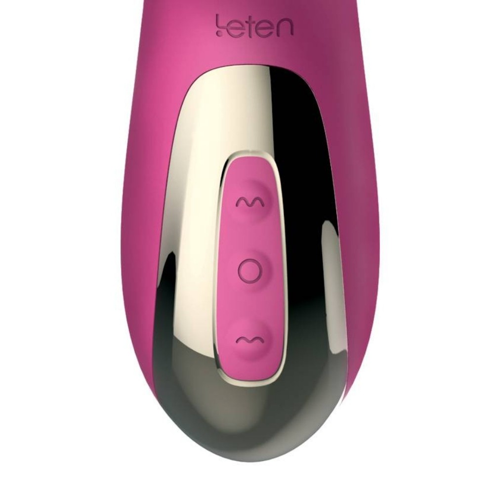 Leten Luxury Thrusting İleri Geri Hareketli Rabbit Vibrator