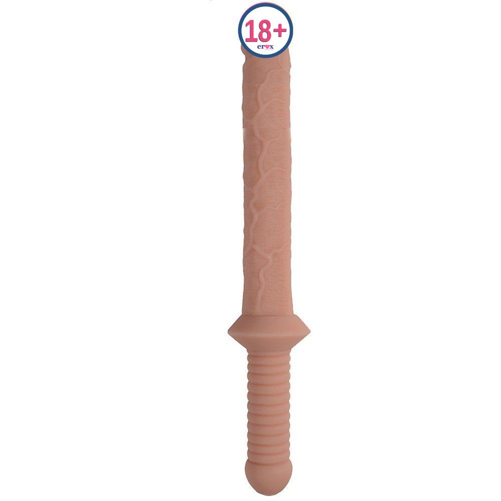 Great sword 32.5 Cm Tutmalı Çift Taraflı Dildo