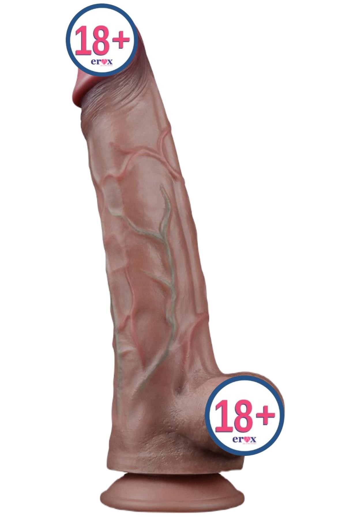 Lovetoy Dual Layered Platinum Silicone Cock 29.5 Cm Realistik Et Dokulu Penis