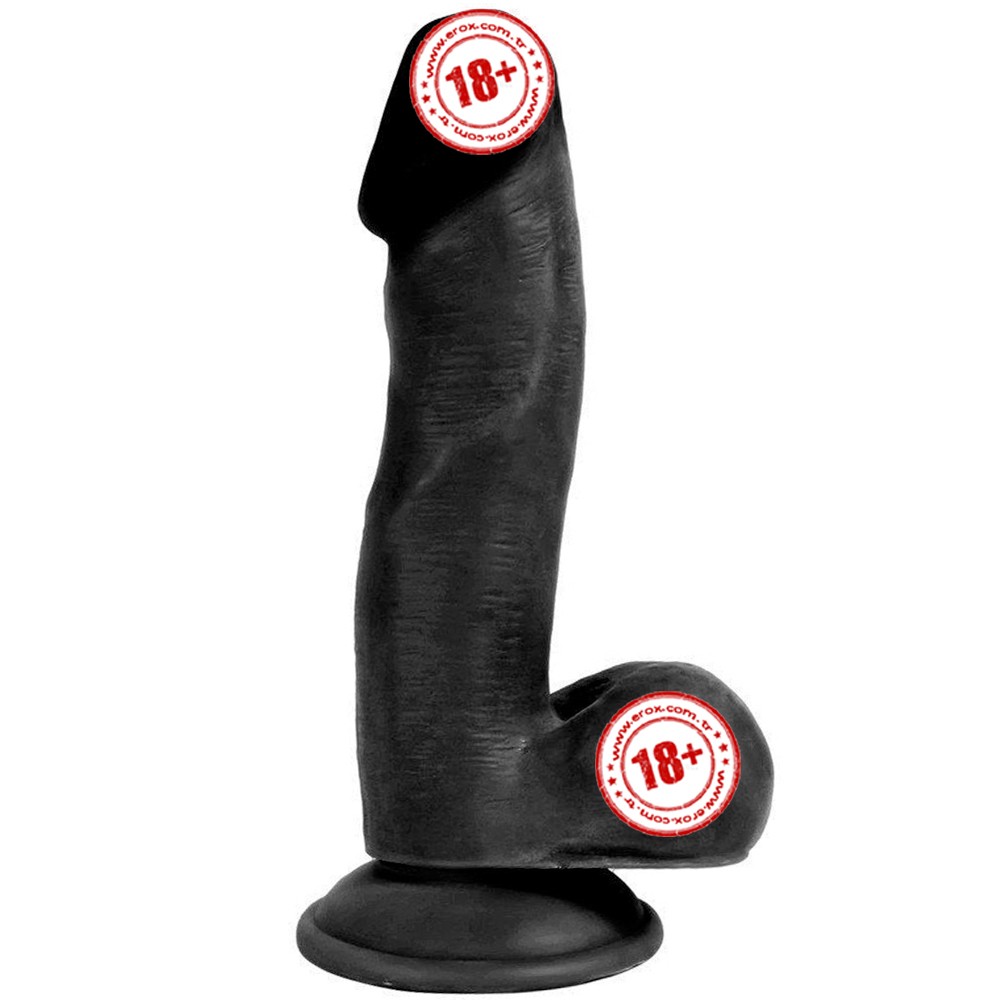 Xise Dildo Series Cholas 17 cm Realistik Zenci Penis XS-WBC10026-Black