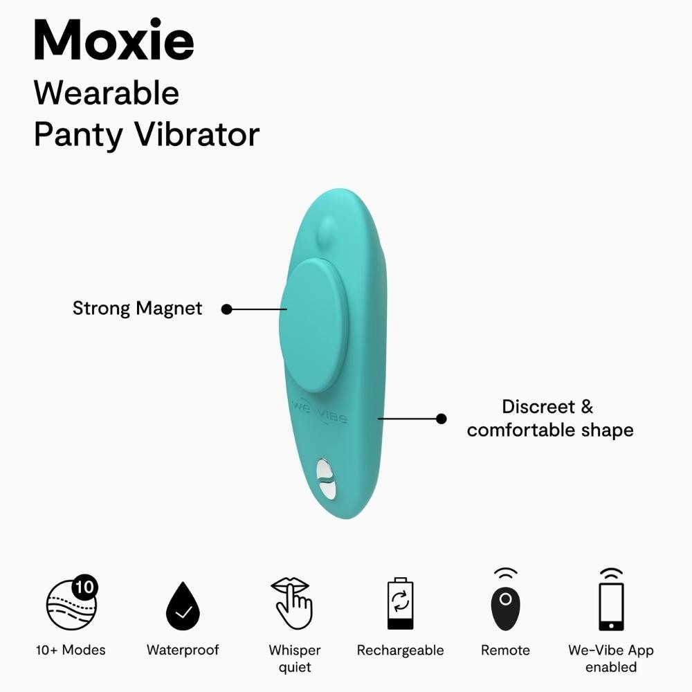 We-Vibe Moxie+ Telefon Kontrollü Uzaktan Kumandalı Giyilebilir Vibratör