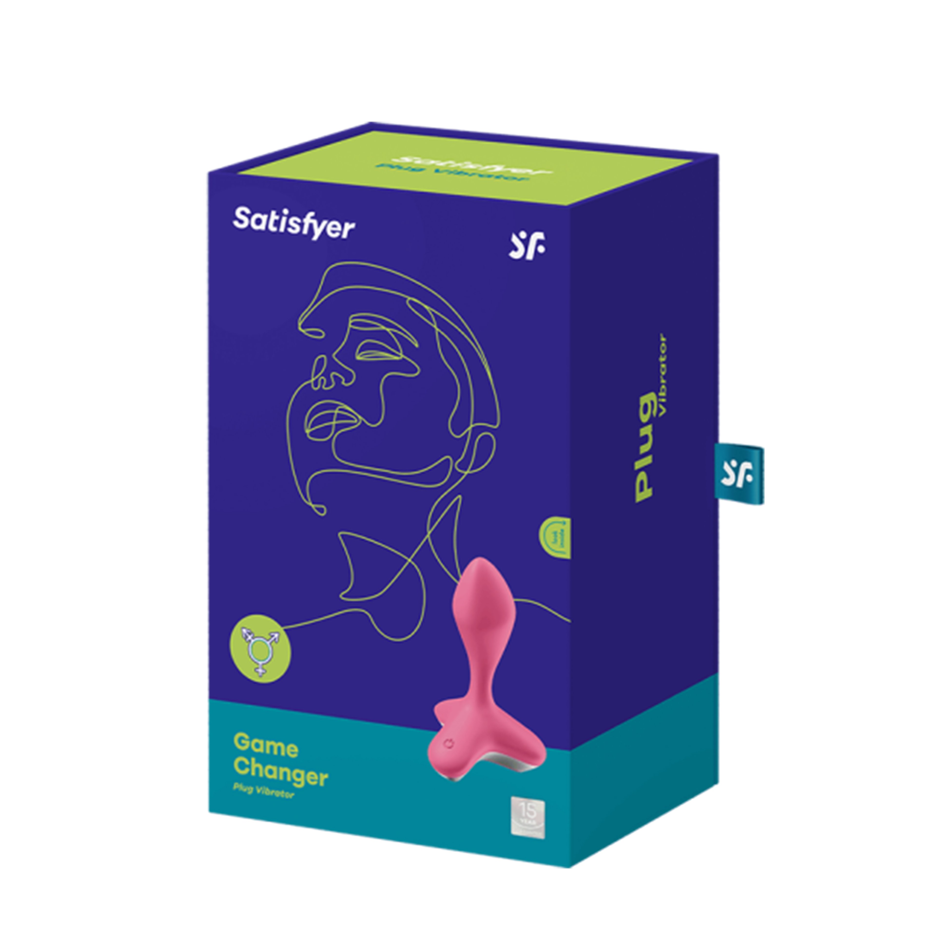 Satisfyer Game Changer Titreşimli Anal Vibratör Pink