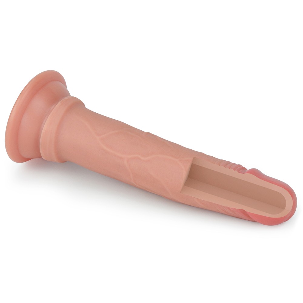 Lovetoy Nature Cock Ekstra Yumuşak Özel Çift Dokulu 18 cm Realistik Penis