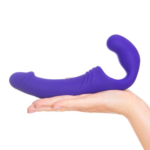 Aphrodisia Strapless Strap-On Vibratör Purple