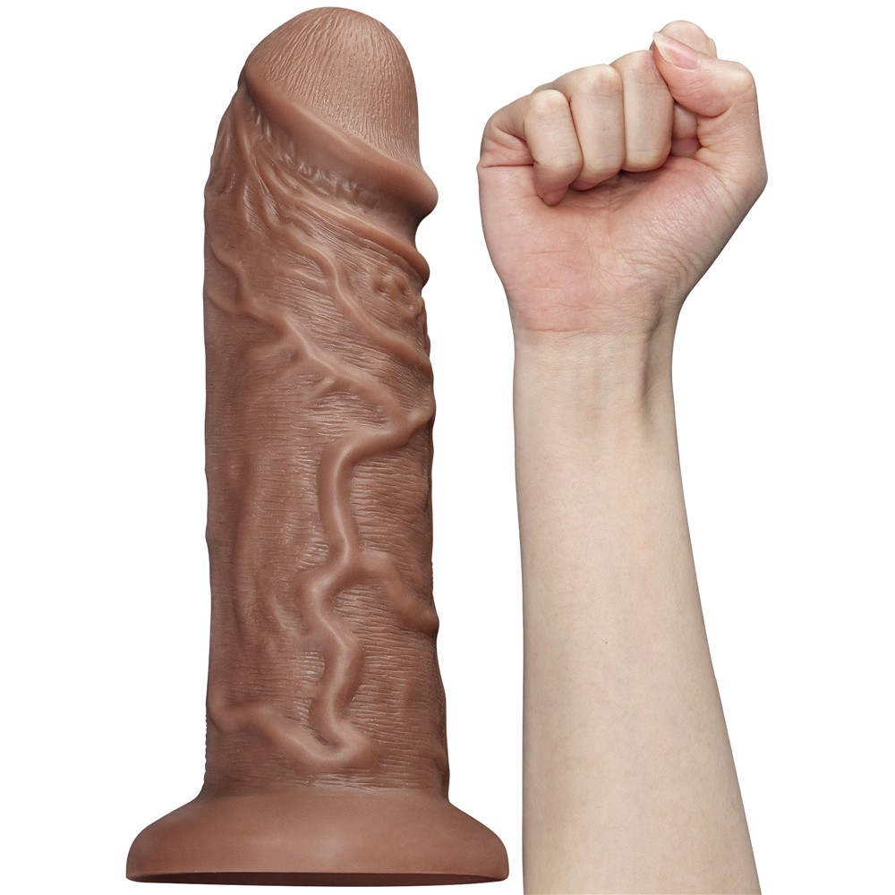 Lovetoy Chubby Titreşimli 27 cm Gerçekçi Damarlı Dev Penis