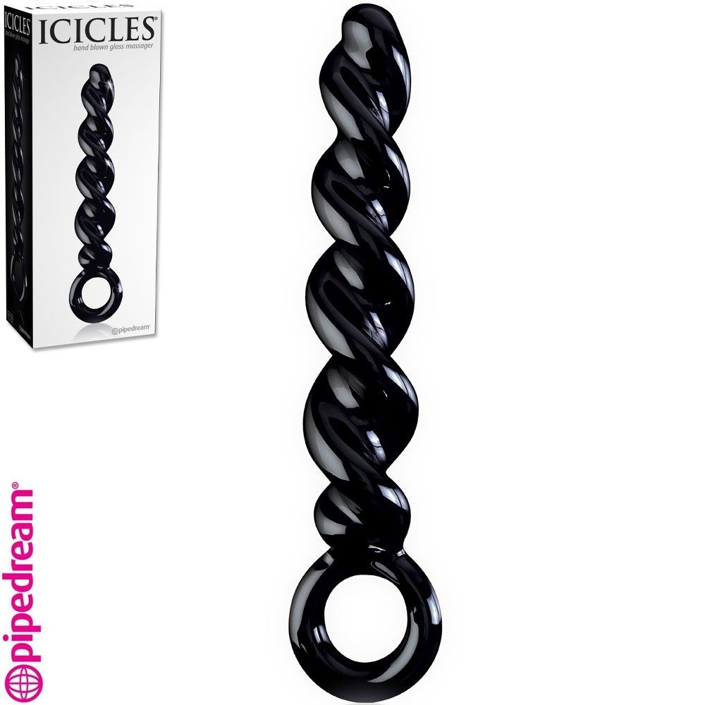 Pipedream Icicles Sıcak ve Soğuk Duyarlı Cam Dildo