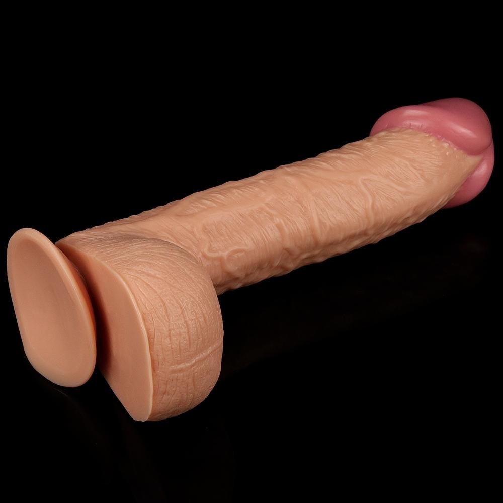 Lovetoy King Sized 28.5 cm Kalın Damarlı Gerçekçi Realistik Penis