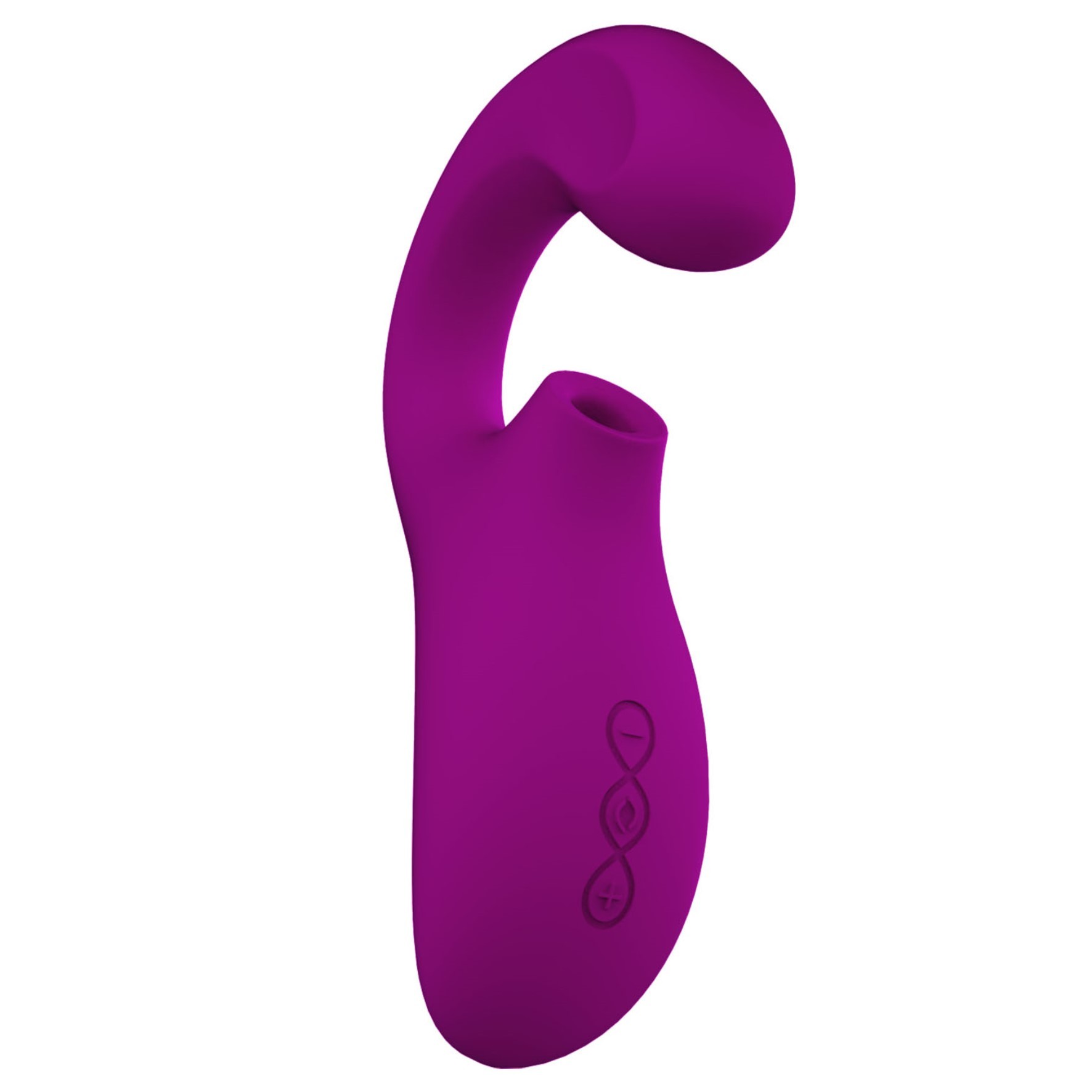 Lelo Enigma Cruise Dual Stimulation Sonic Massager Deep Rose