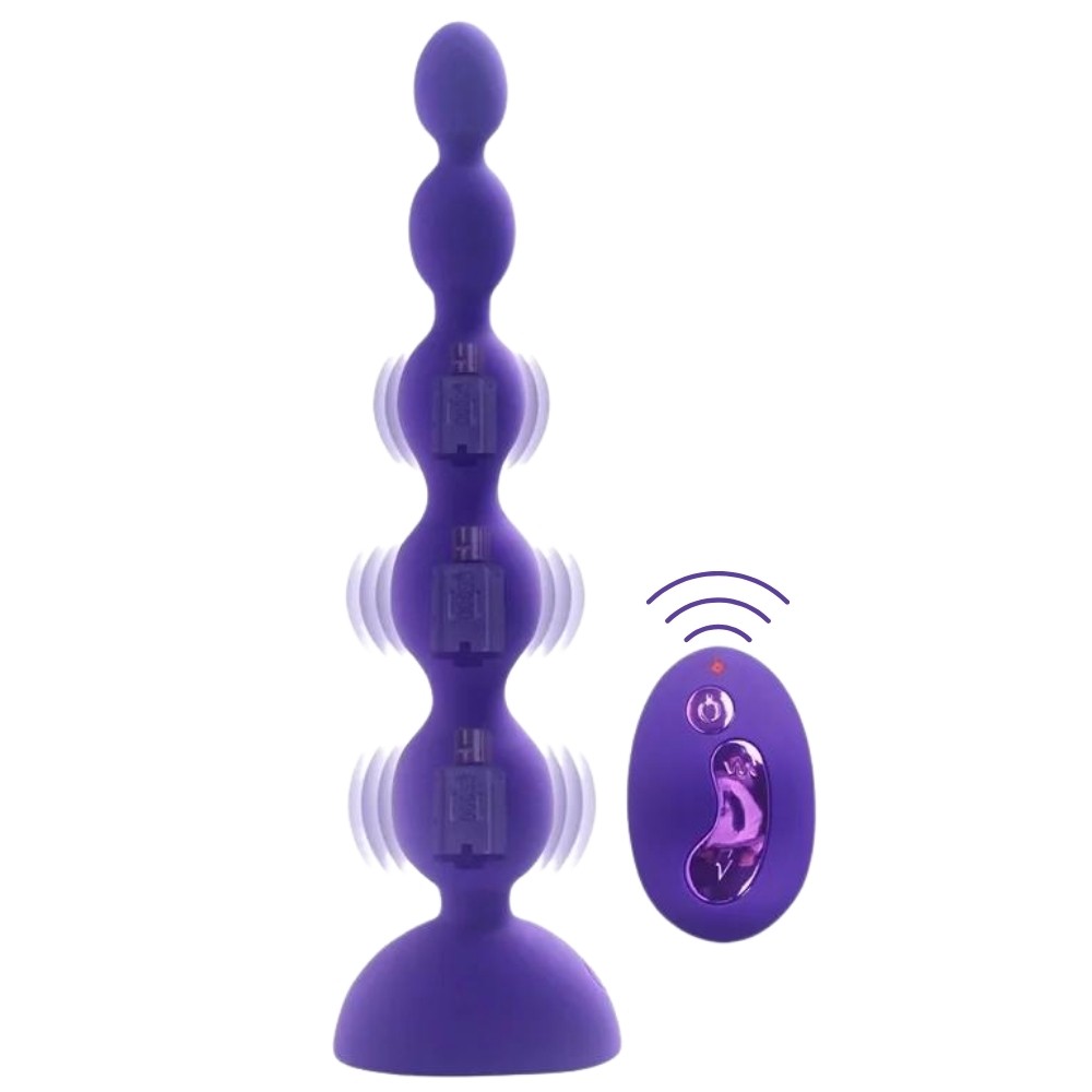 Aphrodisia Silicone Beads Uzaktan Kumandalı Boncuklu Anal Vibratör