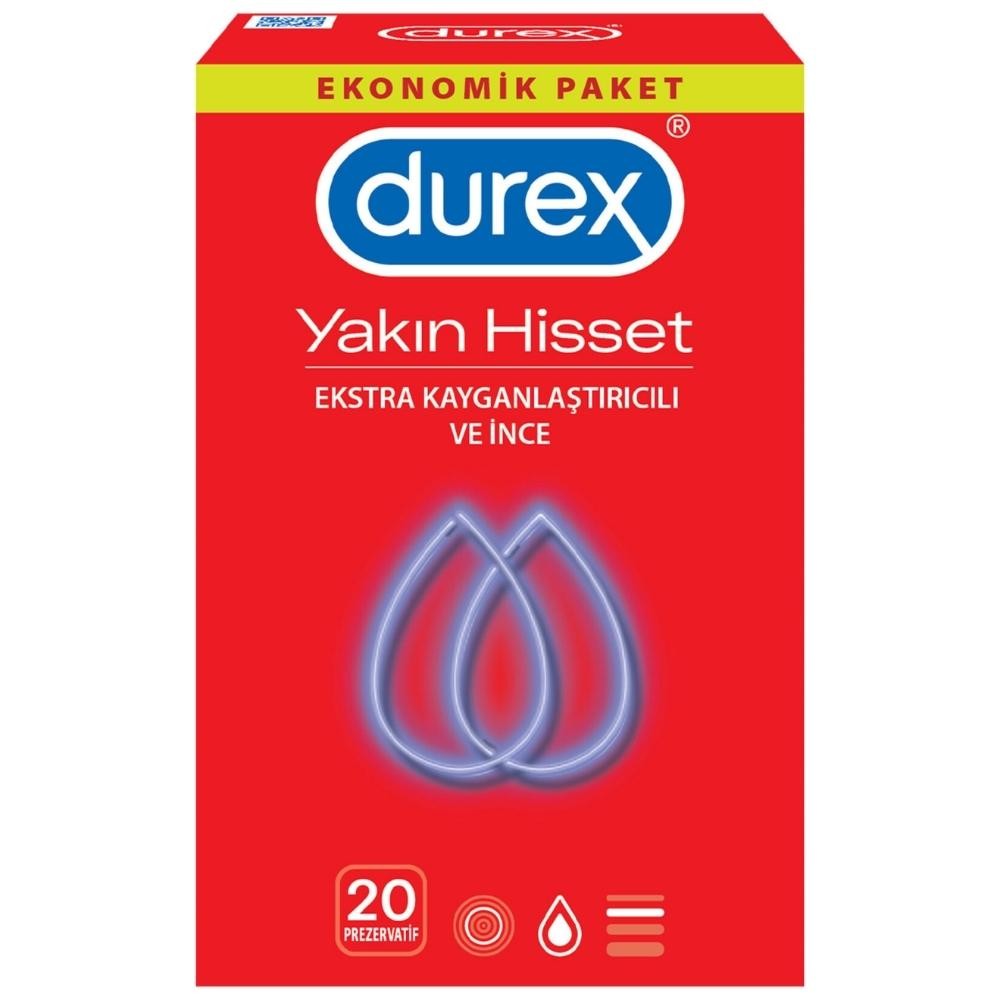 Durex Yakın Hisset 20'li Prezervatif