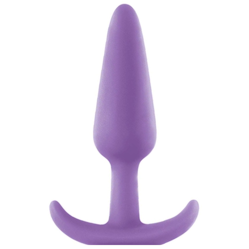 Erox Anal Fantasy Silicone Jelly Butt Plug Anal Alıştırıcı - Purple