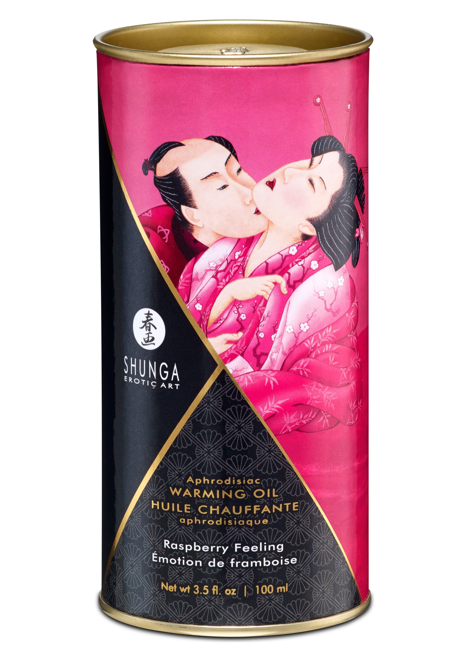 Shunga Aphrodisiac Warming Oil 100 Ml Istımalı Masaj Yağı Ahududulu