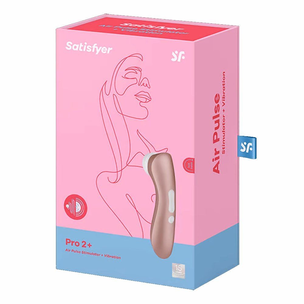 Satisfyer Pro 2+ Titreşimli Emiş Güçlü Vibratör