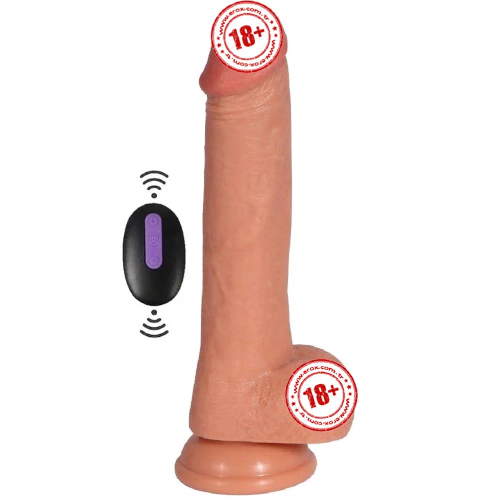 Shequ Sean 20 Modlu Titreşimli 22 Cm Realistik Penis