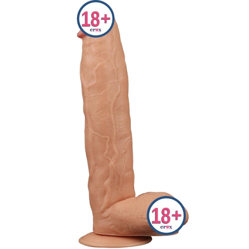 Lovetoy King Sized 30 cm Kalın Damarlı Büyük Penis