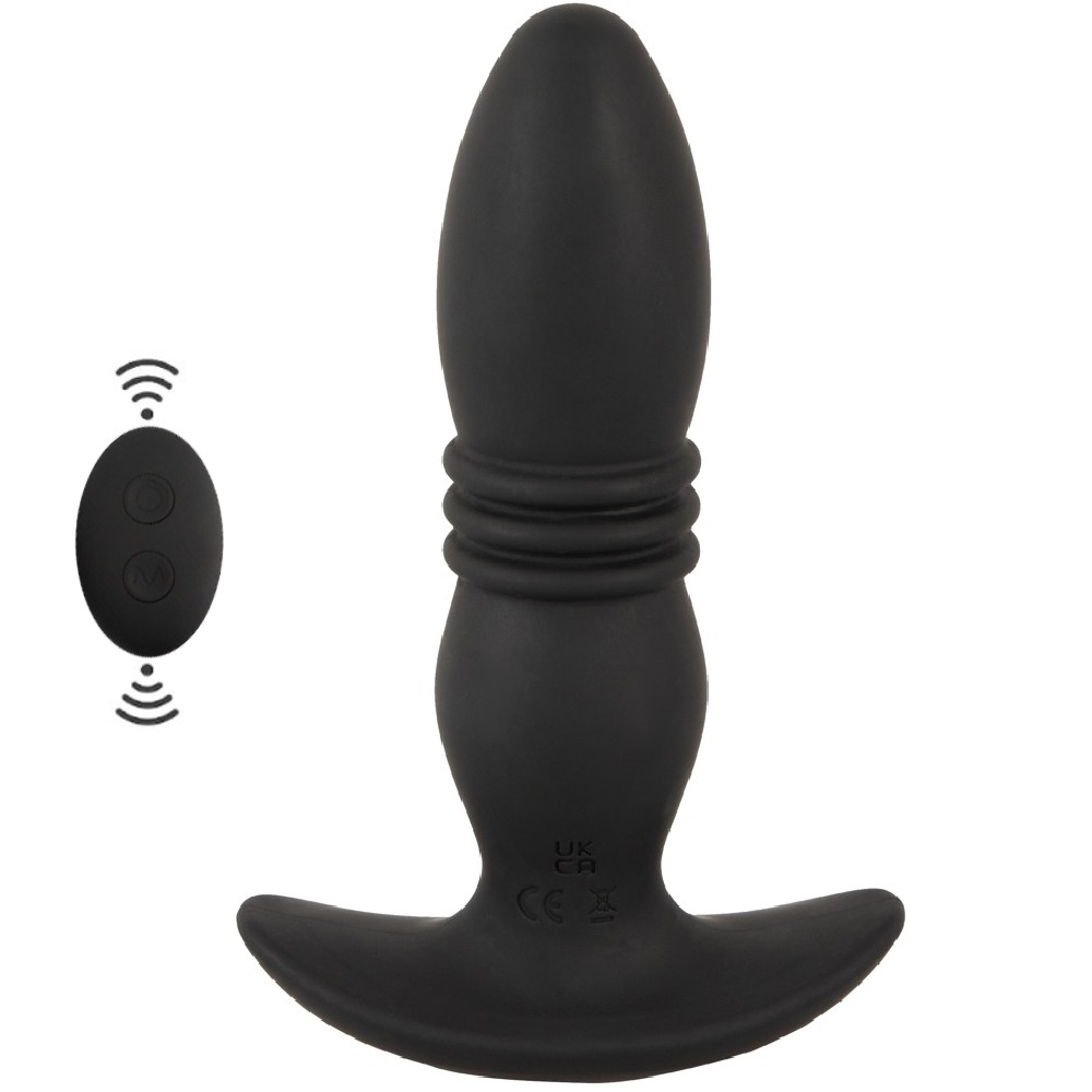Anos Remote Controlled Thrusting Massager İleri Geri Hareketli Anal Vibratör