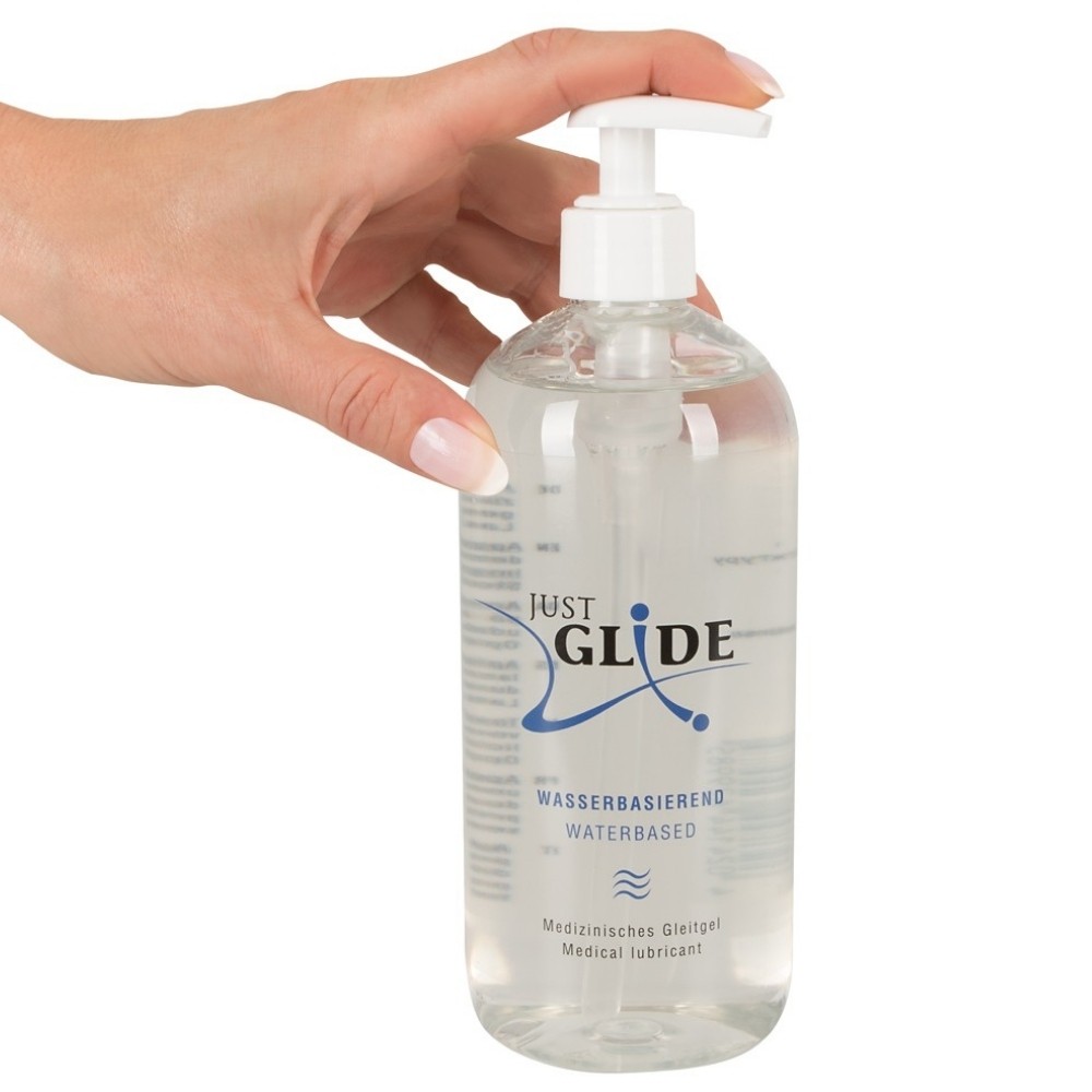 Just Glide Medical Lubricant 500 Ml Su Bazlı Kayganlaştırıcı Jel