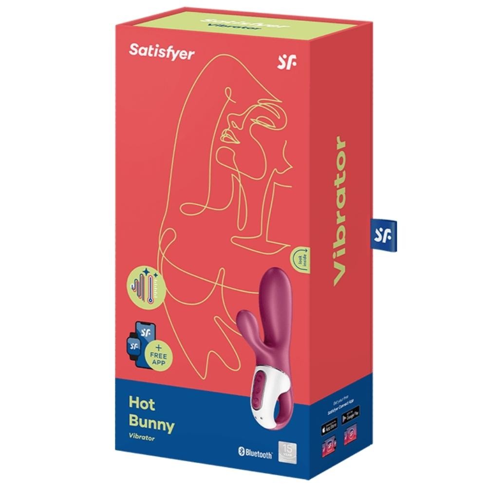 Satisfyer Hot Bunny Telefon Kontrollü Isıtmalı Rabbit Vibratör