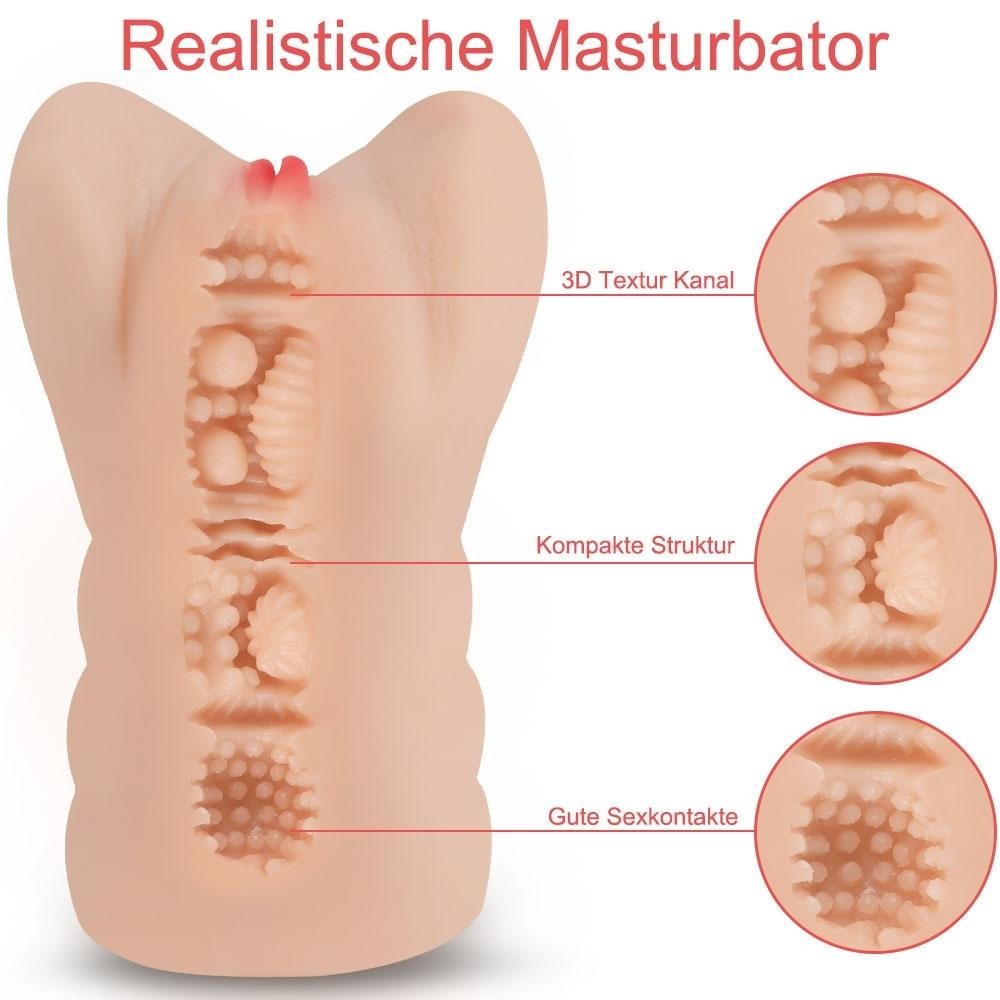 Shequ Yana Realistik Vajina Masturbator