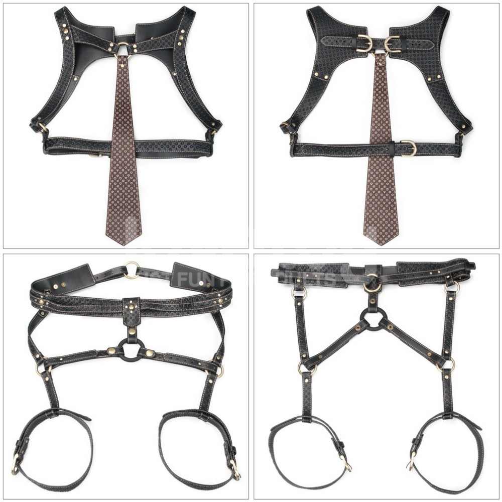 Lovetoy Rebellion Reign Full Body Harness Penis Kemeri