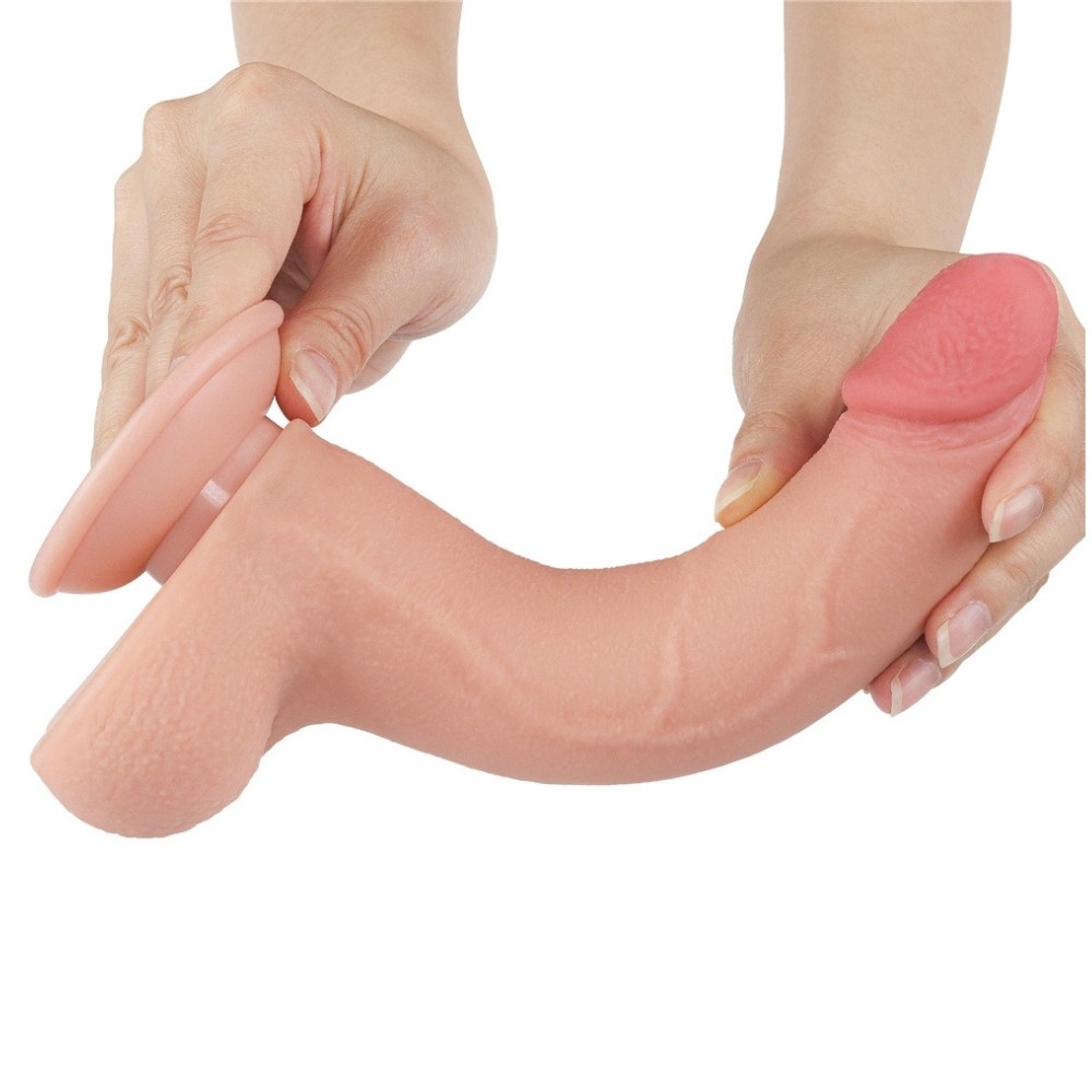 Lovetoy Sliding Skin Dual Layer 20 Cm Realistik Penis