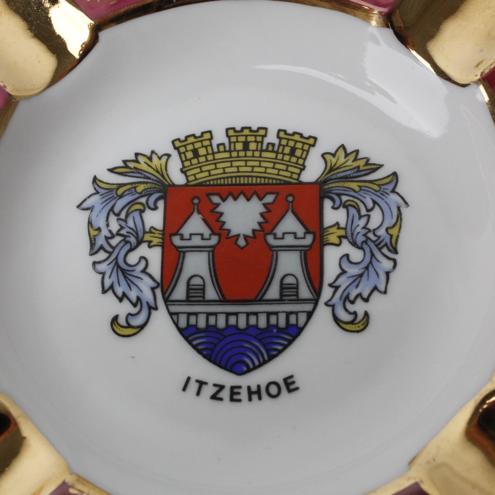 Hartporzellan 'Itzehoe' Porselen Kül Tablası