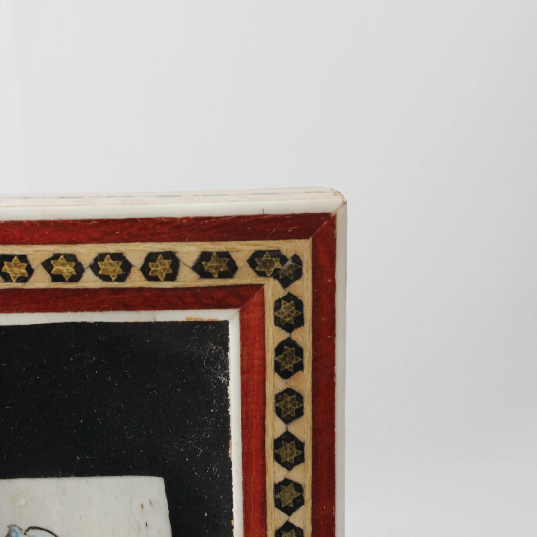 Sanatçı İmzalı Hatem Çerçevesinde El Boyama Kadın Tasvirleri 