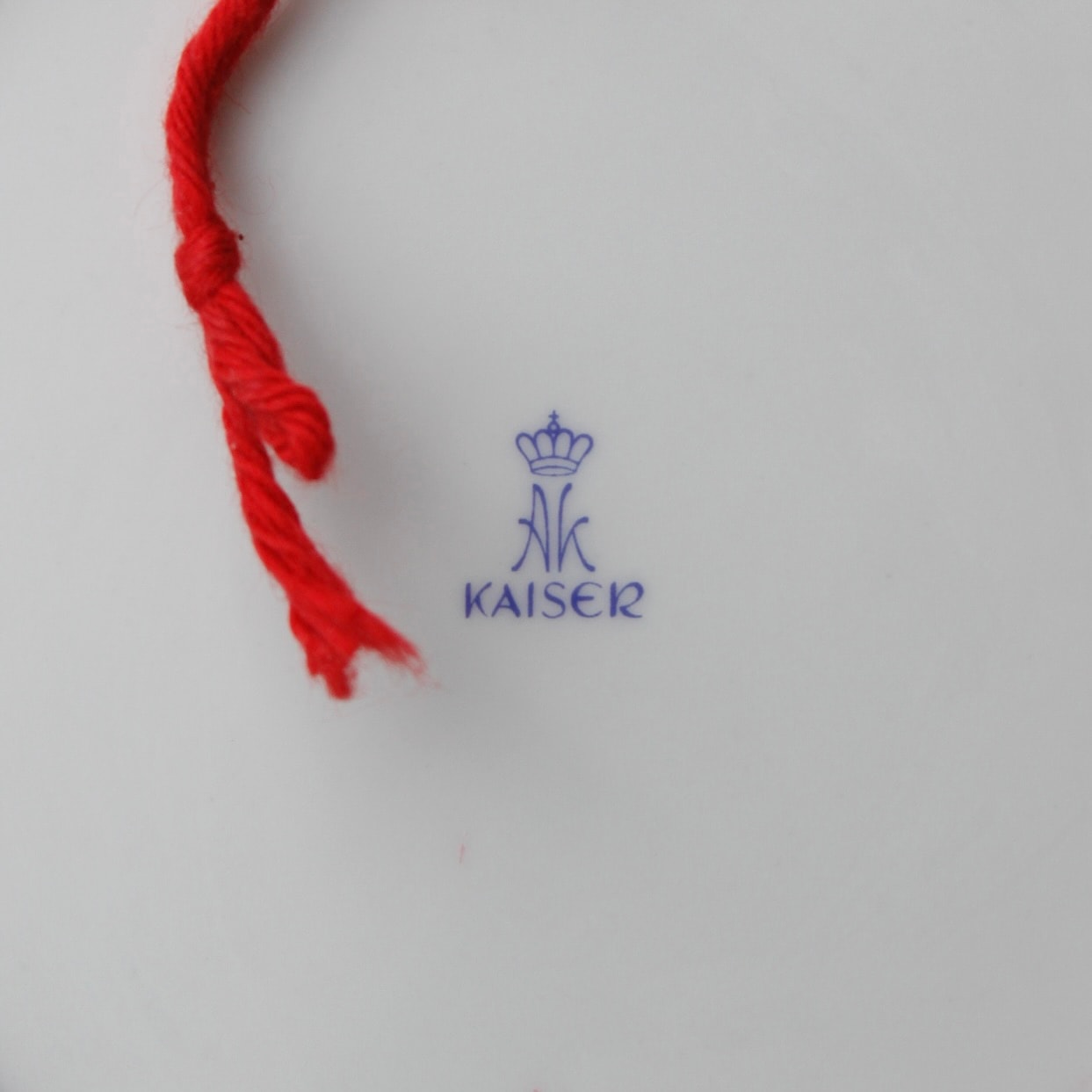 Kaiser İmalat Damgalı At Portreli Porselen Duvar Tabağı