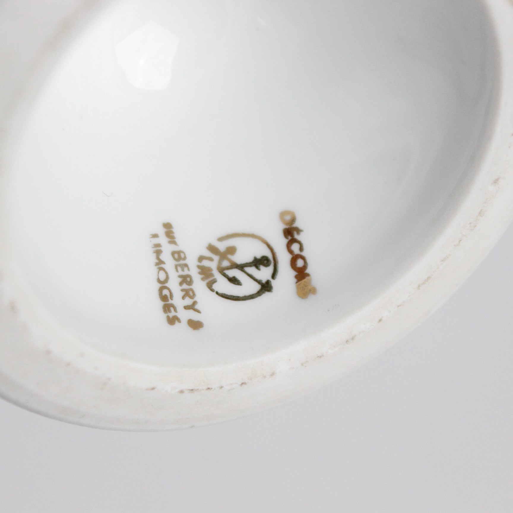 Limoges Marka Florel Desen Mazagrans 