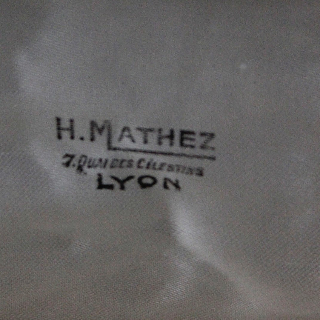 H.Mathez Lyon Marka Dönem Kutusunda Antika Çatal Kaşık Seti 