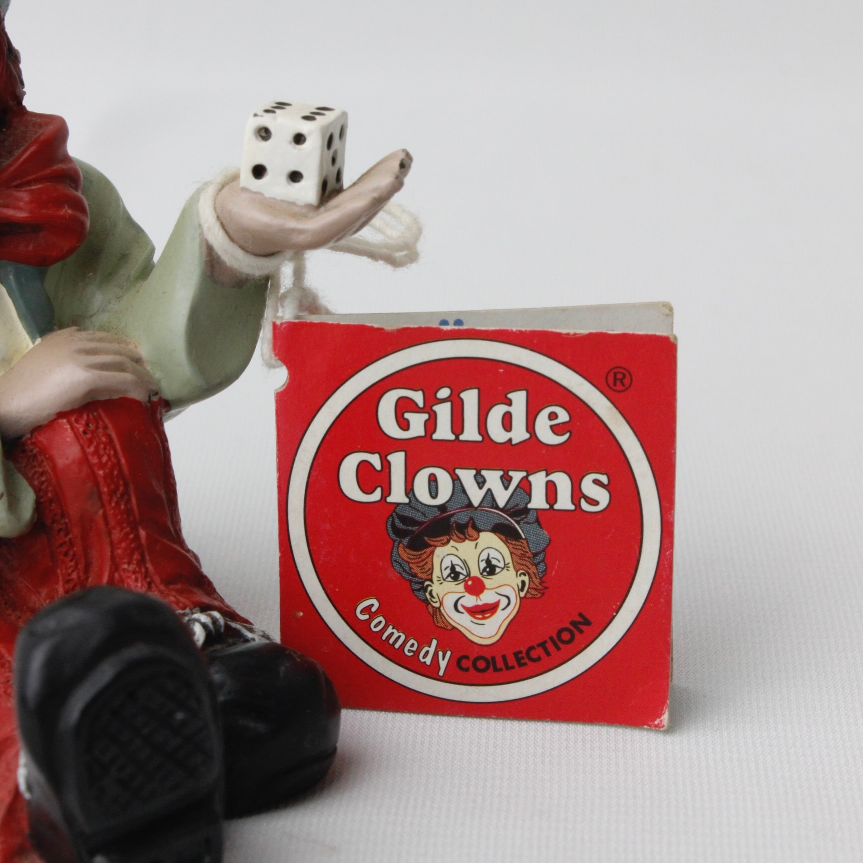 Gilde Clowns Komedi Koleksiyonundan Oturan Palyaço Biblosu