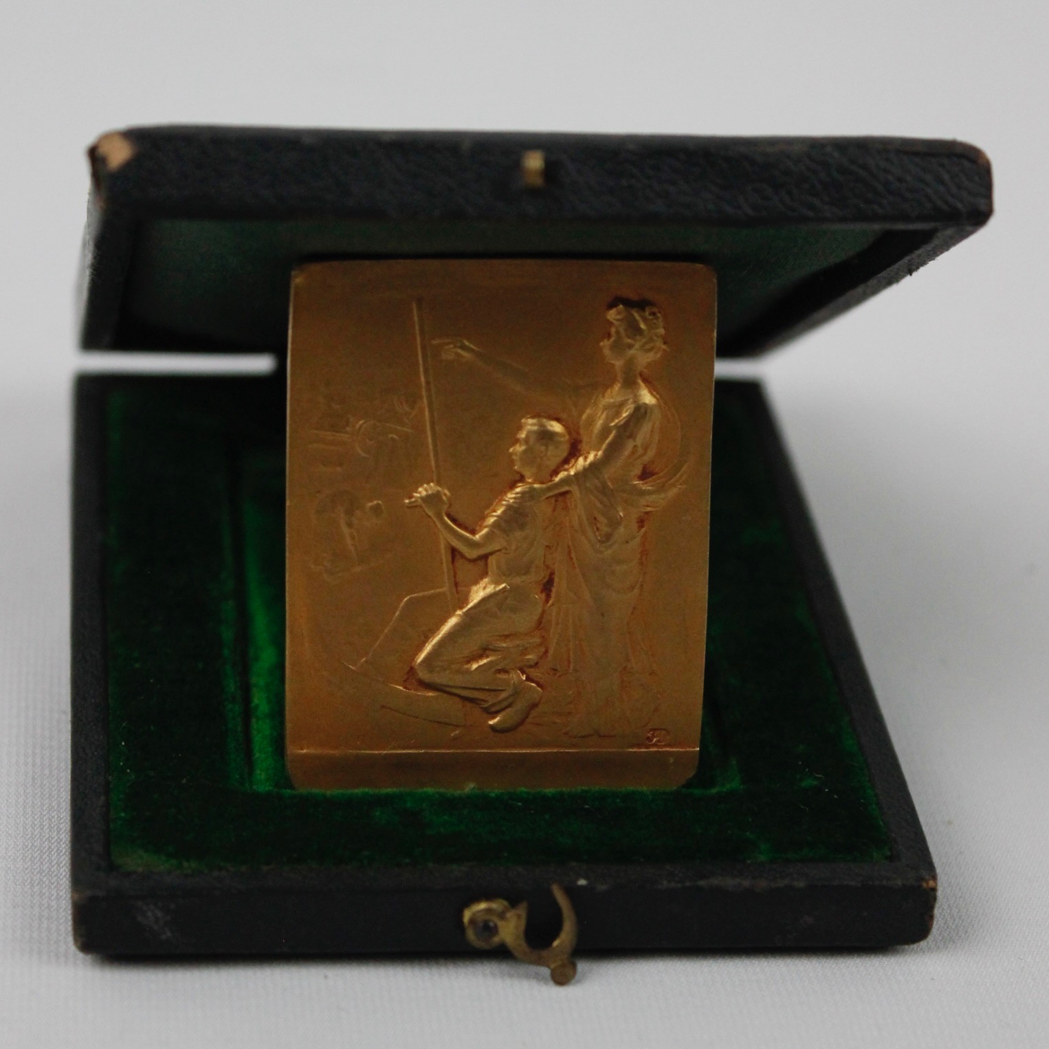 Dönem Kutusunda 'Concours Deprauthoy' Bronz Madalya