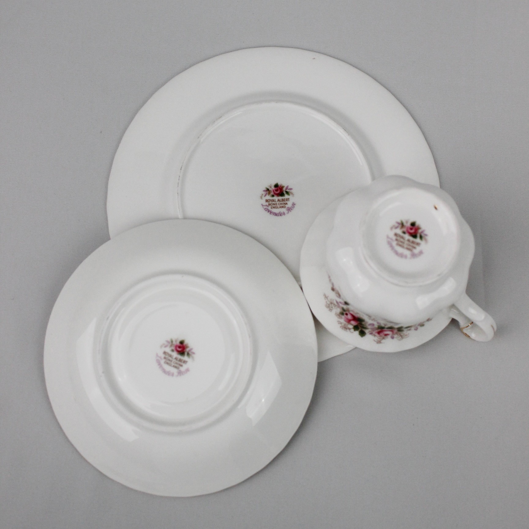 Royal Albert Marka Lavander Love Serisi Trio Fincan 