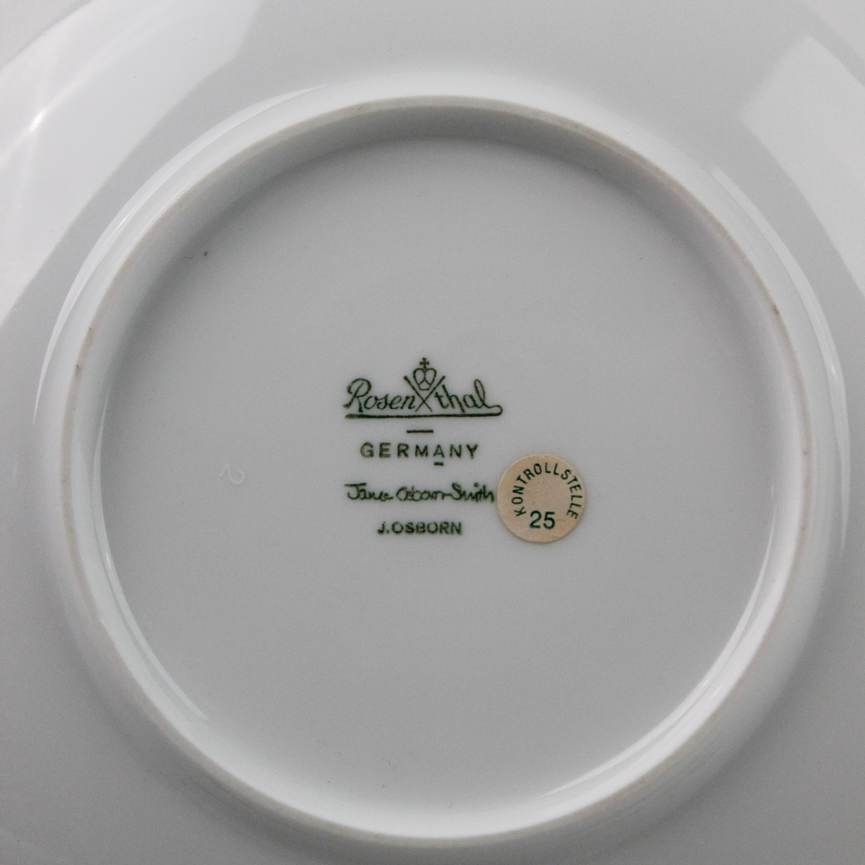 Rosenthal Marka Alman Üretimi Sunum Tabağı 