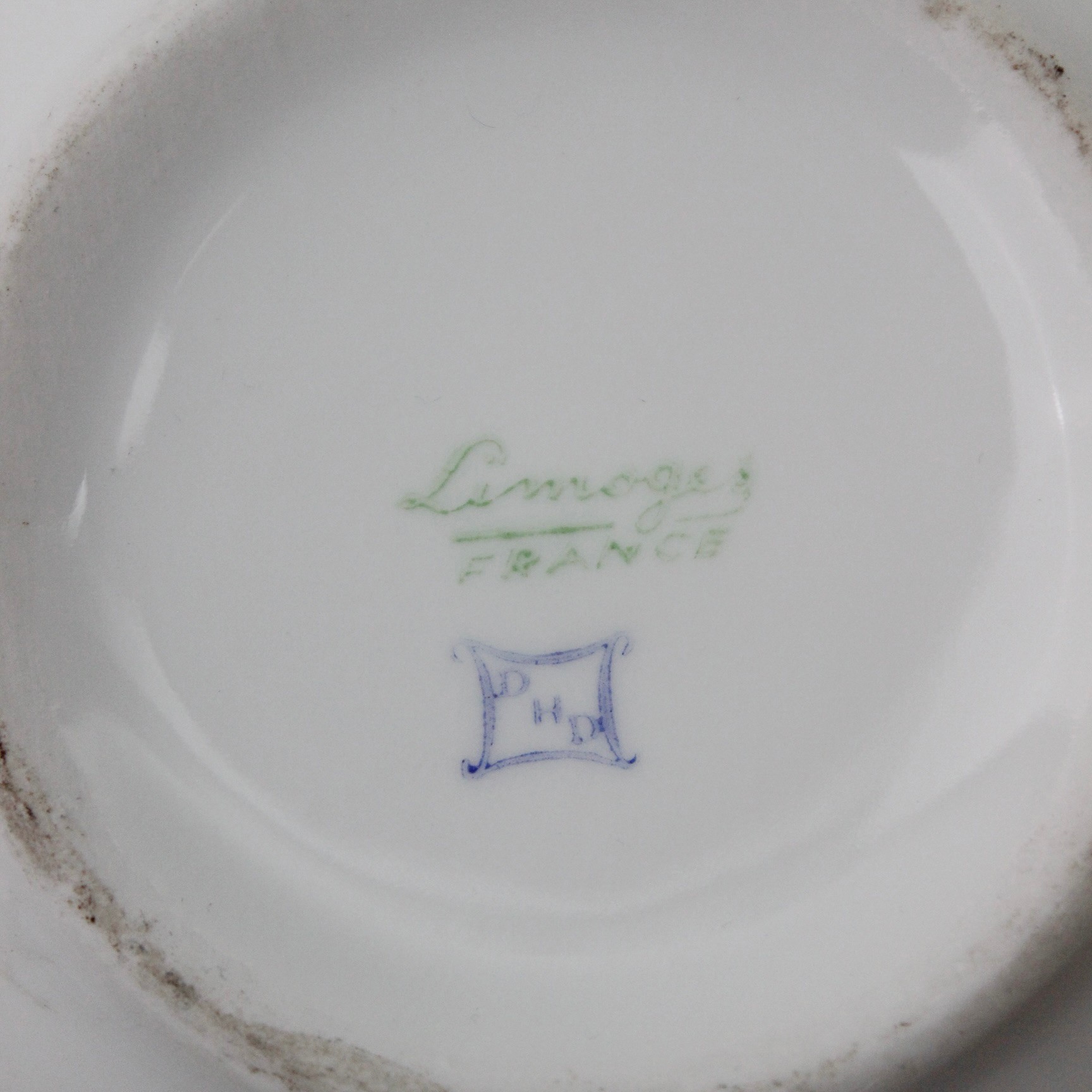 Limoges Marka Nadir Renk Antika Bonbonier