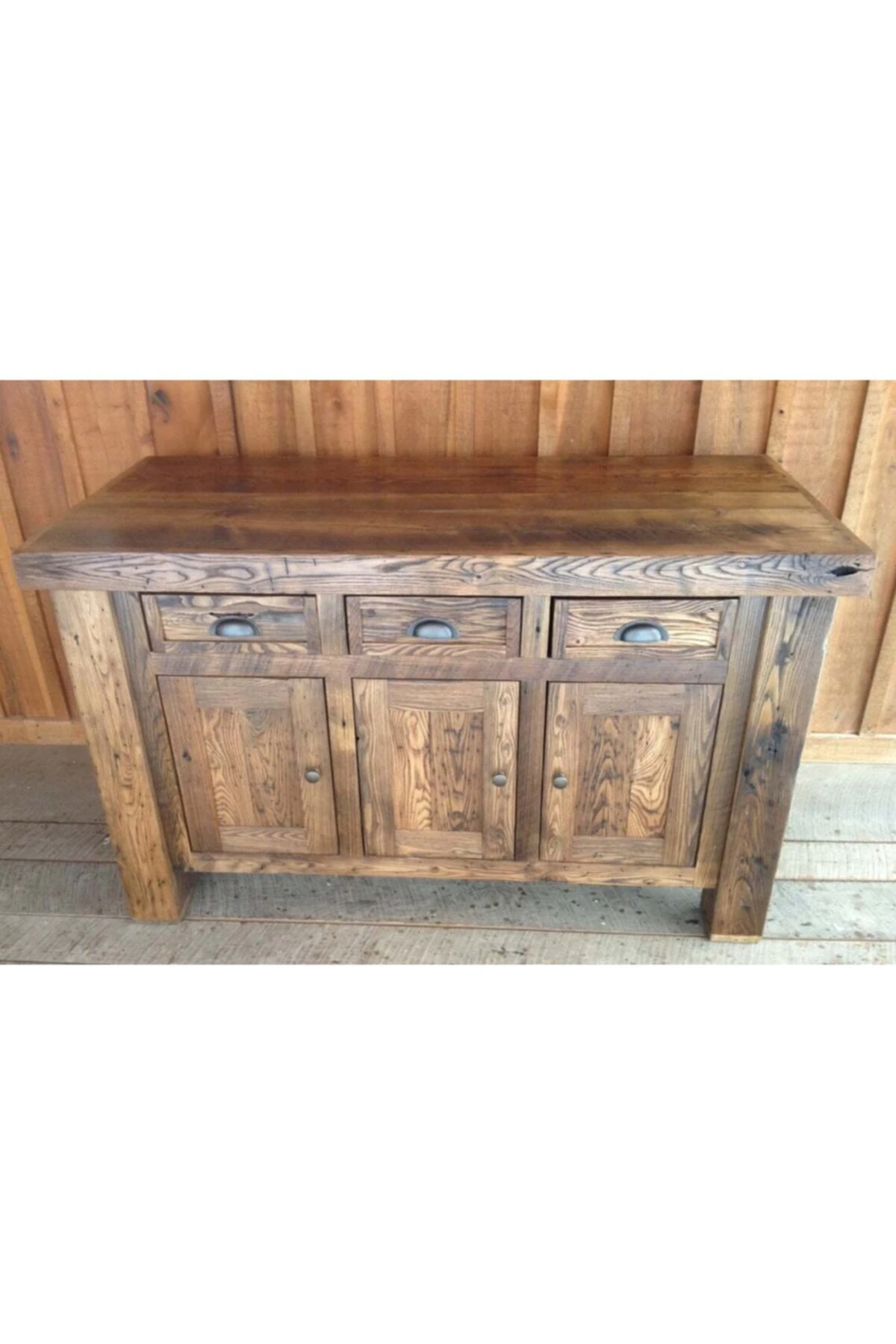 Ensamo E-453 Rustik Ahşap Konsol