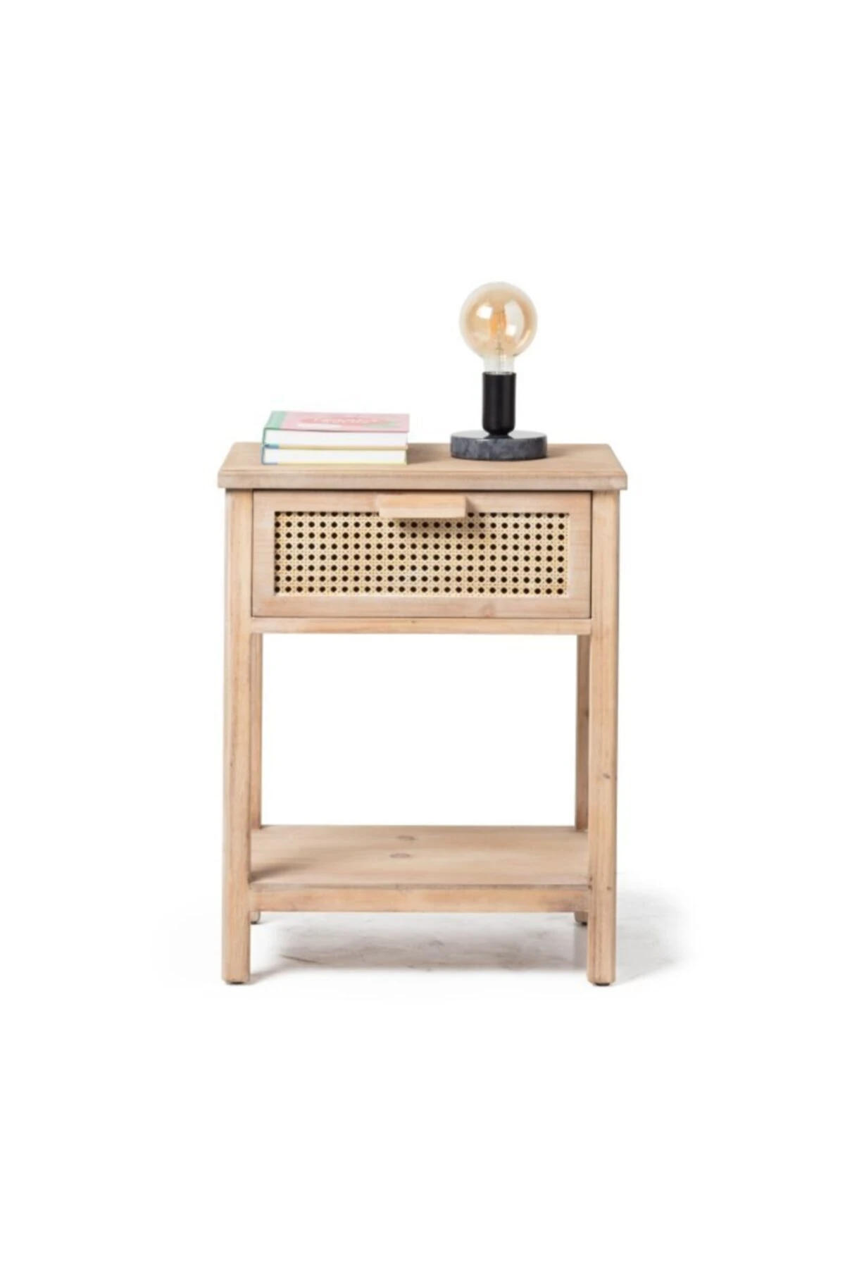 Ensamo E-209 Ahşap Hazeranlı Komodin