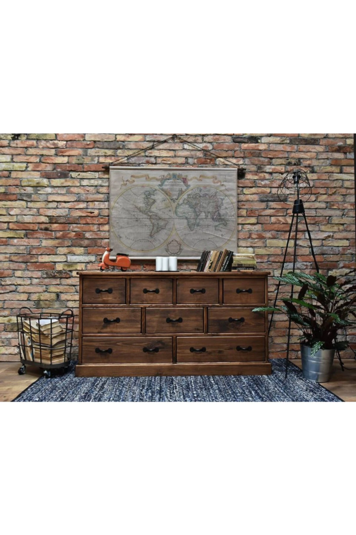 Ensamo E-2 Ahşap Şifonyer